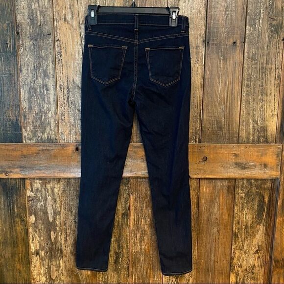 J. Brand Sz 26 Blue Indigo Denim Maria Straight Skinny Leg Jeans - Picture 4 of 10